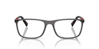 Prada Linea Rossa PS 03QV men Ruthenium Rectangle Eyeglasses