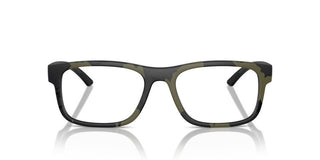 Prada Linea Rossa Ps  04qv Men Green Rectangle Eyeglasses