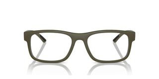 Prada Linea Rossa Ps  04qv Men Green Rectangle Eyeglasses
