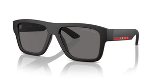 Prada Linea Rossa Ps  04zs Men Black Squared Sunglasses