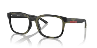 Prada Linea Rossa Ps  05qv Men Green Pantos Eyeglasses