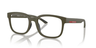 Prada Linea Rossa Ps  05qv Men Green Pantos Eyeglasses