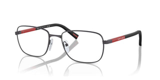 Prada Linea Rossa Ps  52qv Men Ruthenium Pantos Eyeglasses