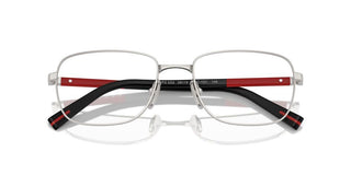 Prada Linea Rossa Ps  52qv Men Silver Pantos Eyeglasses