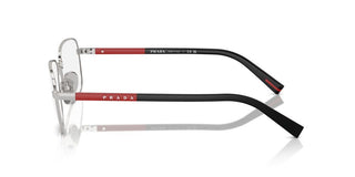 Prada Linea Rossa Ps  52qv Men Silver Pantos Eyeglasses