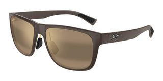 Maui Jim Puakea Mj0670s Men Brown Squared Sunglasses