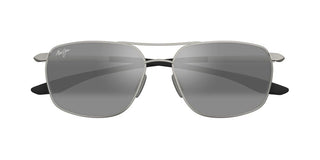 Maui Jim Puu Kukui Mj0857s Men Black Squared Sunglasses