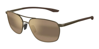 Maui Jim Puu Kukui Mj0857s Men Brown Squared Sunglasses