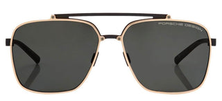 Porsche Design P'8937 unisex Gold Geometric Sunglasses