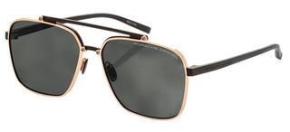 Porsche Design P'8937 unisex Gold Geometric Sunglasses