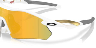 Oakley Radar Plate Oo 9495d Unisex White Shield Sunglasses