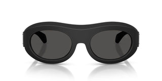 Moncler Ramillon Me8015u Unisex Black Oval Sunglasses