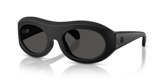 Moncler Ramillon Me8015u Unisex Black Oval Sunglasses