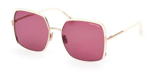 Tom Ford RAPHAELA FT 1006 women Gold Geometric Sunglasses