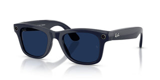 Ray-ban Ray-ban Meta Rw 4012 Wayfarer Unisex Blue Squared Sunglasses
