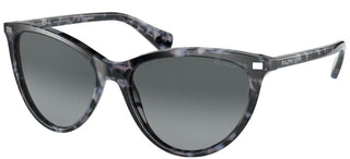 Ralph RA 5270 women Black Cat Eye Sunglasses