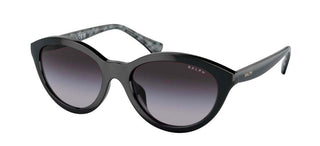 Ralph RA 5295U women Black Cat Eye Sunglasses