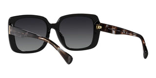 Ralph RA 5298U women Black Geometric Sunglasses