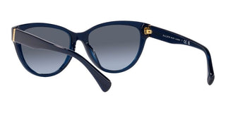 Ralph RA 5299U women Blue Geometric Sunglasses