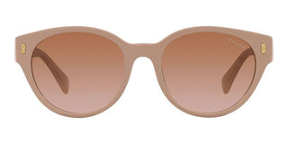 Ralph RA 5302U women Brown Round Sunglasses