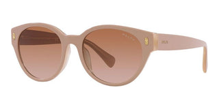 Ralph RA 5302U women Brown Round Sunglasses