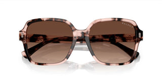 Ralph RA 5304U women Havana Squared Sunglasses