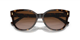 Ralph RA 5305U women Havana Cat Eye Sunglasses