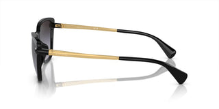 Ralph RA 5308U women Black Cat Eye Sunglasses