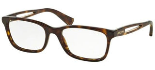Ralph Ra 7069 Women Havana Squared Eyeglasses