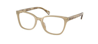 Ralph RA 7137U women Brown Geometric Eyeglasses