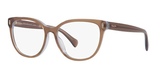 Ralph RA 7153 women Brown Geometric Eyeglasses