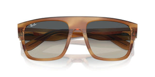 Ray-ban Rb 0360s Unisex Brown Squared Sunglasses