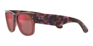Ray-Ban RB 0840S unisex Pink Squared Sunglasses