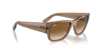 Ray-ban Rb 0947s Unisex Brown Squared Sunglasses