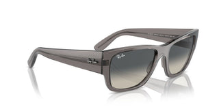 Ray-ban Rb 0947s Unisex Grey Squared Sunglasses