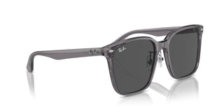 Ray-ban Rb 2206d Unisex Grey Squared Sunglasses