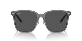 Ray-ban Rb 2206d Unisex Grey Squared Sunglasses