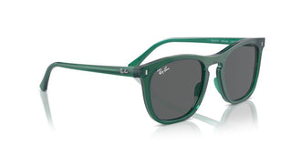 Ray-ban Rb 2210 Unisex Green Squared Sunglasses