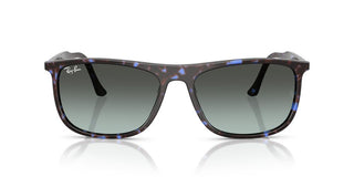 Ray-ban Rb 2216 Unisex Blue Squared Sunglasses