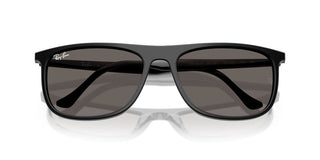 Ray-ban Rb 2216 Unisex Black Squared Sunglasses
