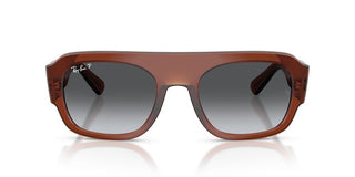 Ray-Ban RB 2218 unisex Brown Pilot Sunglasses
