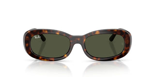 Ray-Ban RB 2221 women Havana Oval Sunglasses