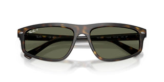Ray-Ban RB 2225 unisex Havana Geometric Sunglasses