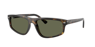 Ray-Ban RB 2225 unisex Havana Geometric Sunglasses