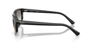 Ray-Ban RB 2225 unisex Black Geometric Sunglasses