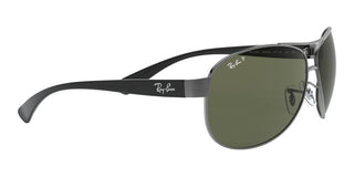 Ray-Ban RB 3386 unisex Black Pilot Sunglasses