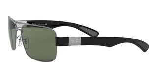 Ray-Ban RB 3522 unisex Ruthenium Geometric Sunglasses