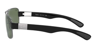 Ray-Ban RB 3522 unisex Ruthenium Geometric Sunglasses