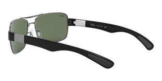 Ray-Ban RB 3522 unisex Ruthenium Geometric Sunglasses