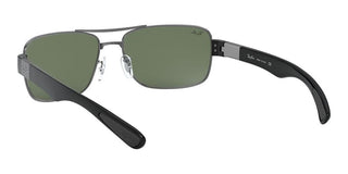 Ray-Ban RB 3522 unisex Ruthenium Geometric Sunglasses